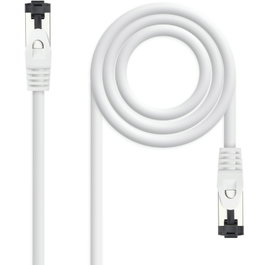 Nanocable Cable de Red Cat.8.1 SSTP AWG26 Blanco 0,5m
